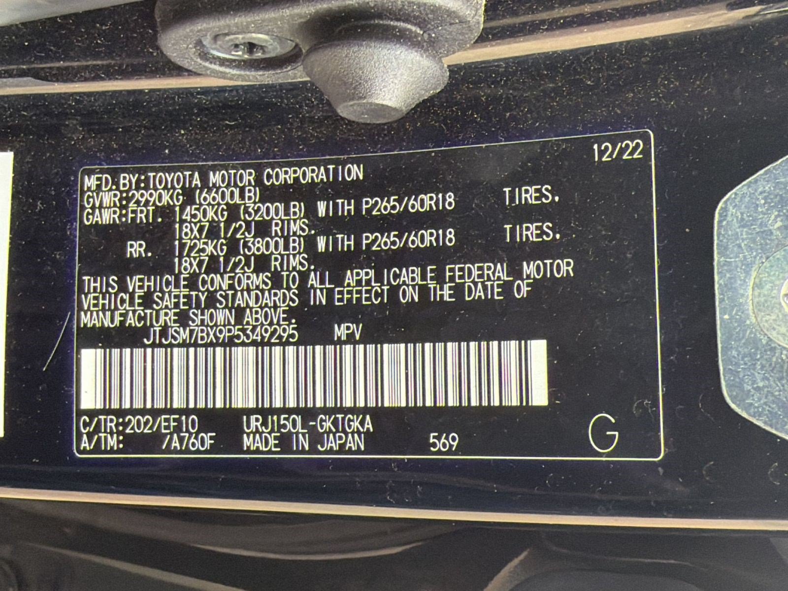 Used 2023 Lexus GX 460 w/ Black Line Special Edition AWD/4WD image 19