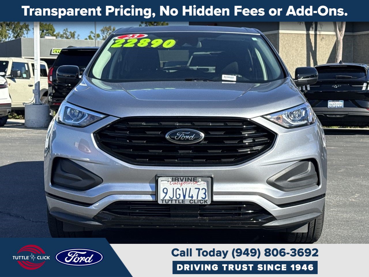 Certified 2023 Ford Edge SE w/ Black Appearance Package AWD/4WD image 11