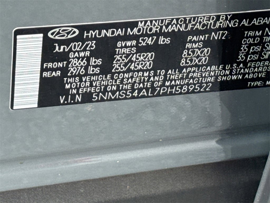 Used 2023 Hyundai Santa Fe Calligraphy image 33