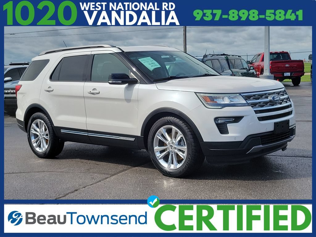 Certified 2018 Ford Explorer XLT w/ Equipment Group 202A
