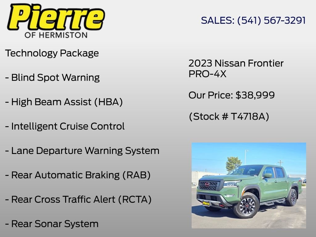 Used 2023 Nissan Frontier PRO-4X w/ Pro Convenience Package image 18