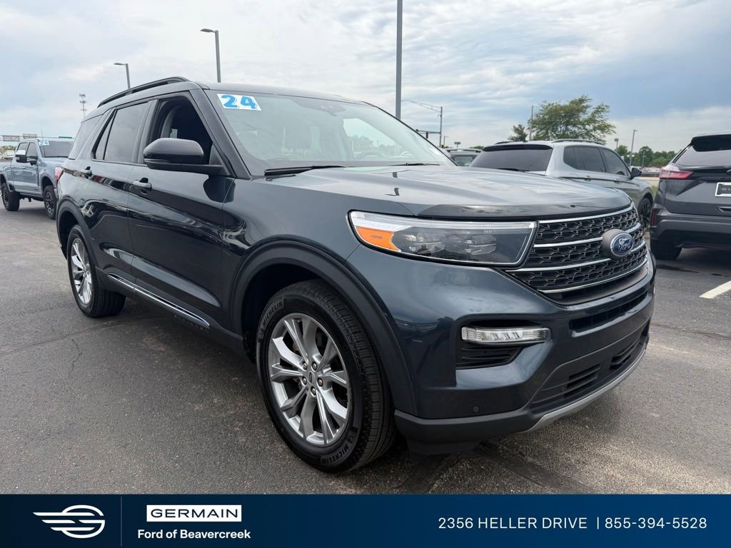 Certified 2024 Ford Explorer XLT w/ Equipment Group 202A