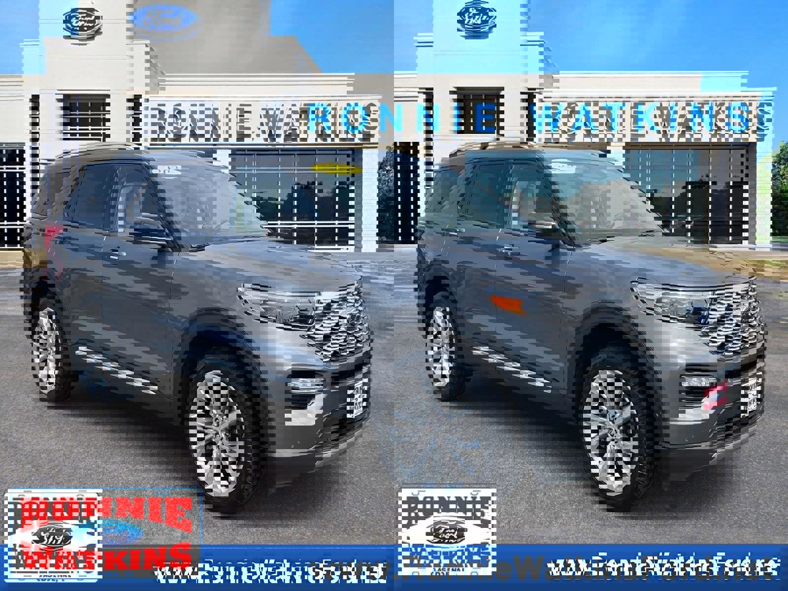 Certified 2023 Ford Explorer Platinum w/ Technology Package image 1