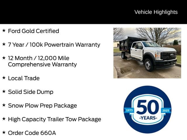 Certified 2023 Ford F550 4x4 Crew Cab Super Duty image 6