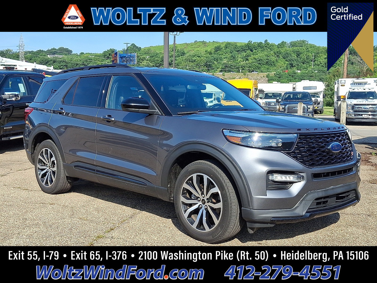 Certified 2022 Ford Explorer ST