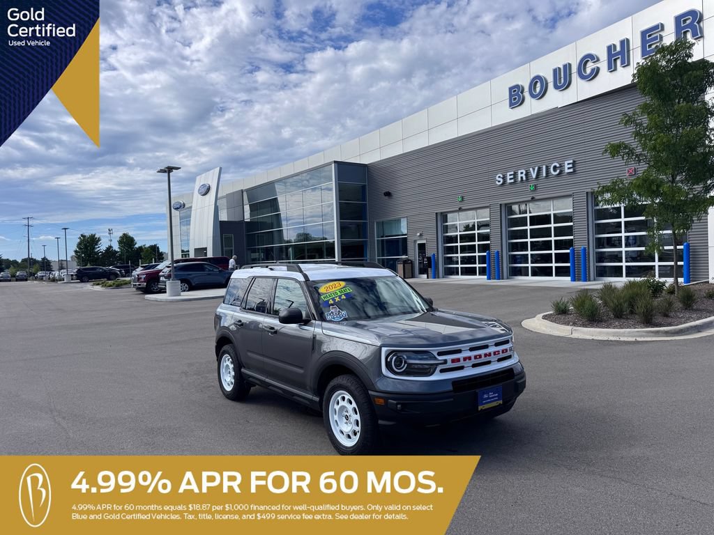 Certified 2023 Ford Bronco Sport Heritage w/ Heritage Convenience Package