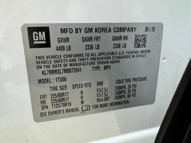 Used 2021 Chevrolet TrailBlazer LT w/ Driver Confidence Package image 31