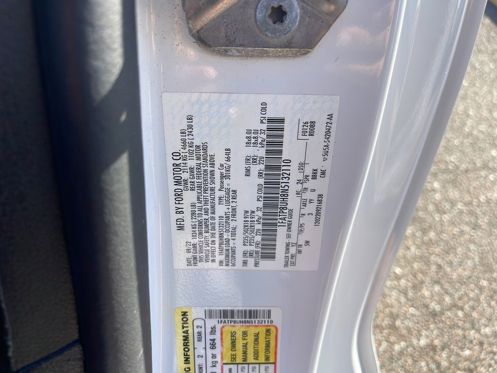 Certified 2022 Ford Mustang Premium w/ Equipment Group 201A image 32