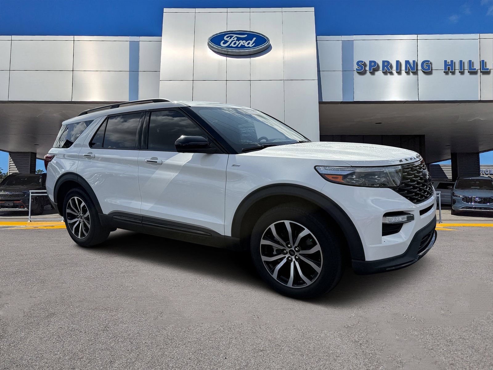 Certified 2022 Ford Explorer ST-Line w/ Class IV Trailer Tow Package RWD image 1