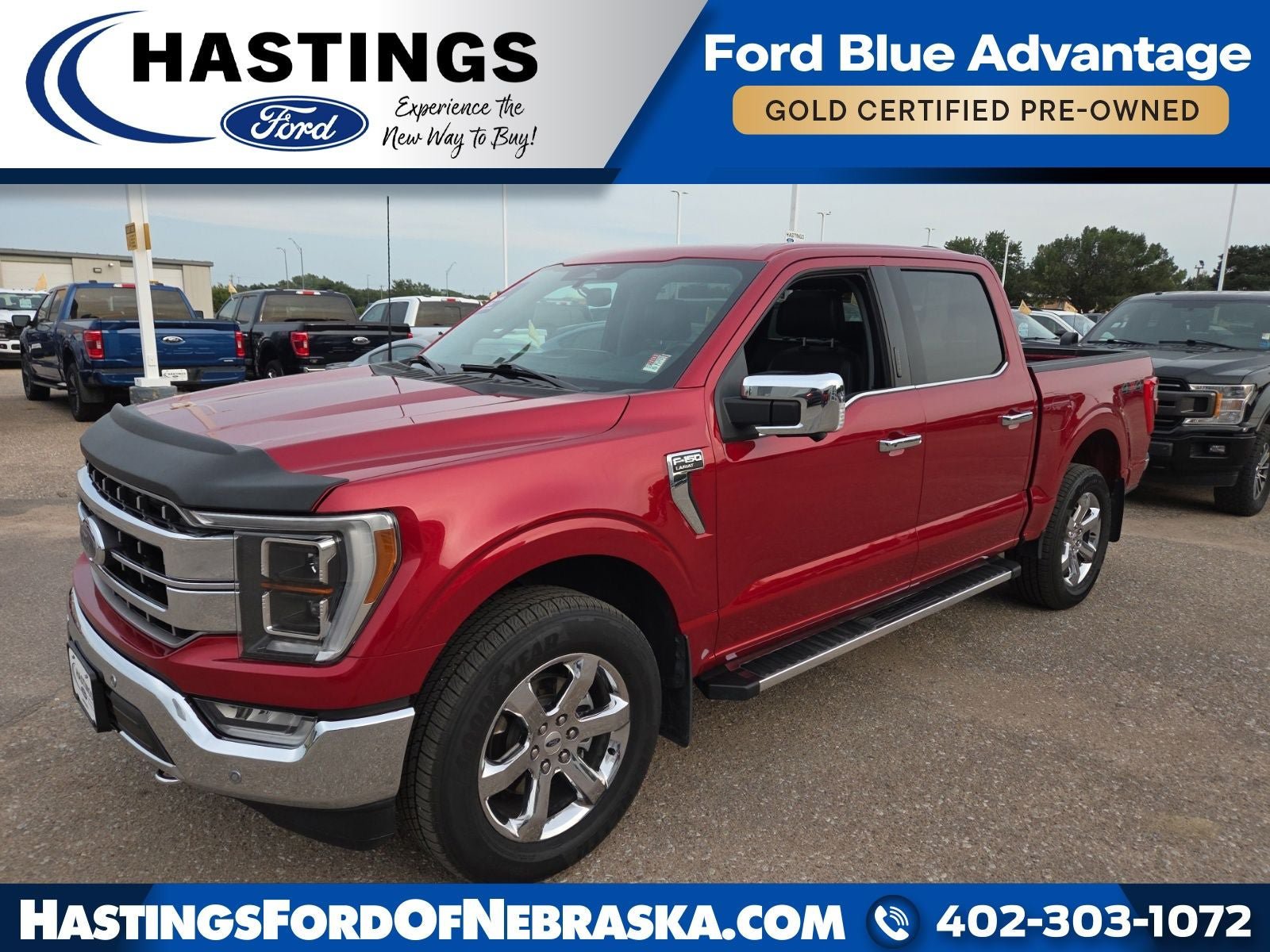 Certified 2023 Ford F150 Lariat w/ Equipment Group 502A High