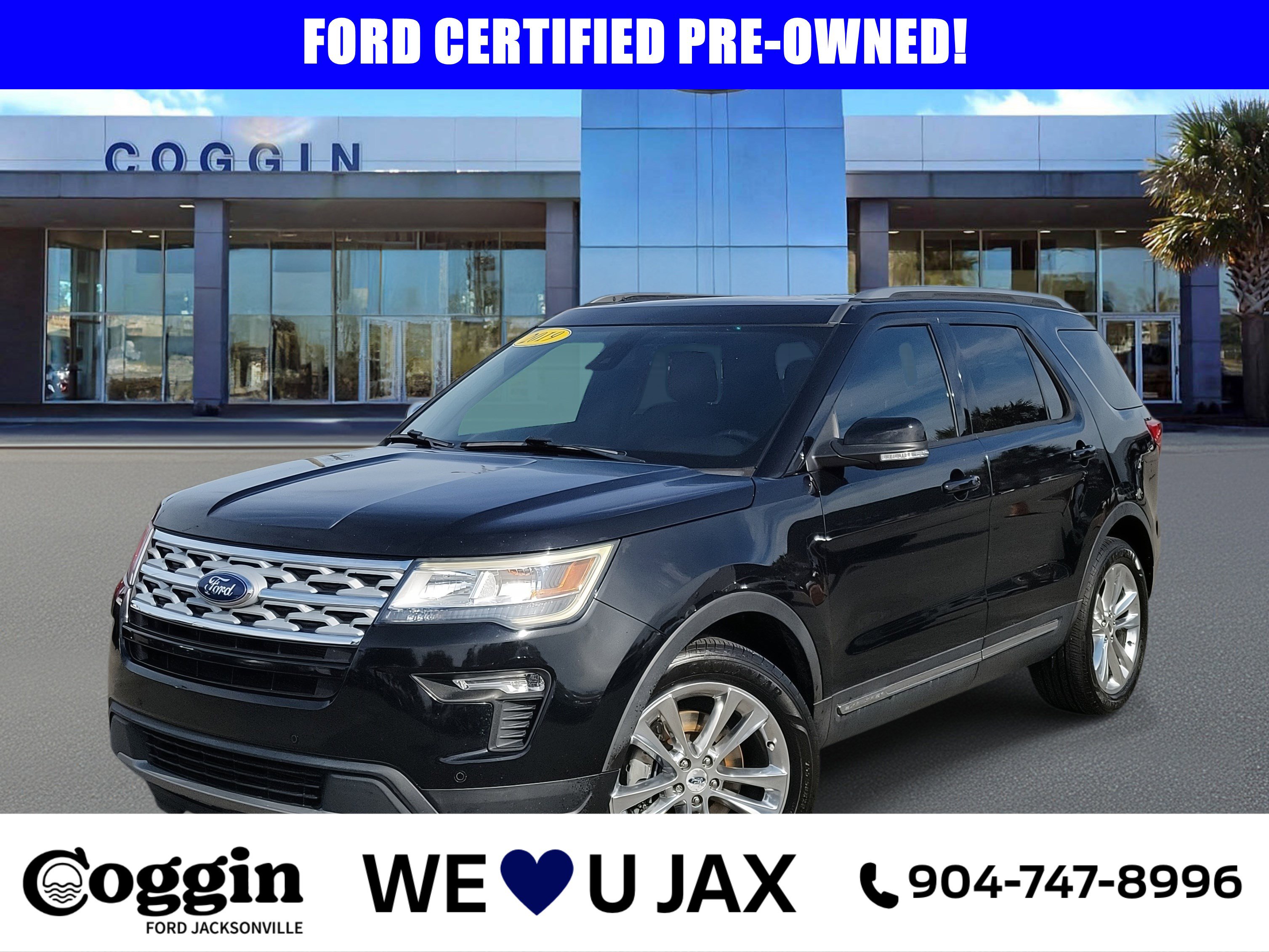 Certified 2019 Ford Explorer XLT w/ Equipment Group 202A image 1