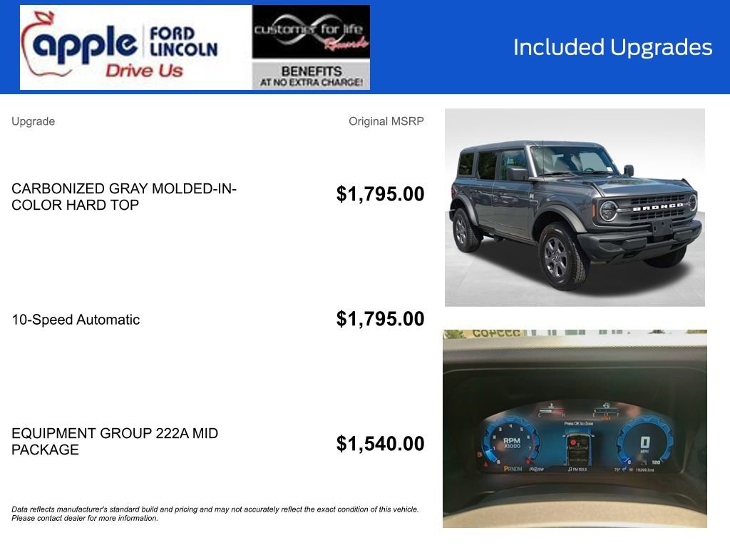 Certified 2025 Ford Bronco Big Bend image 4