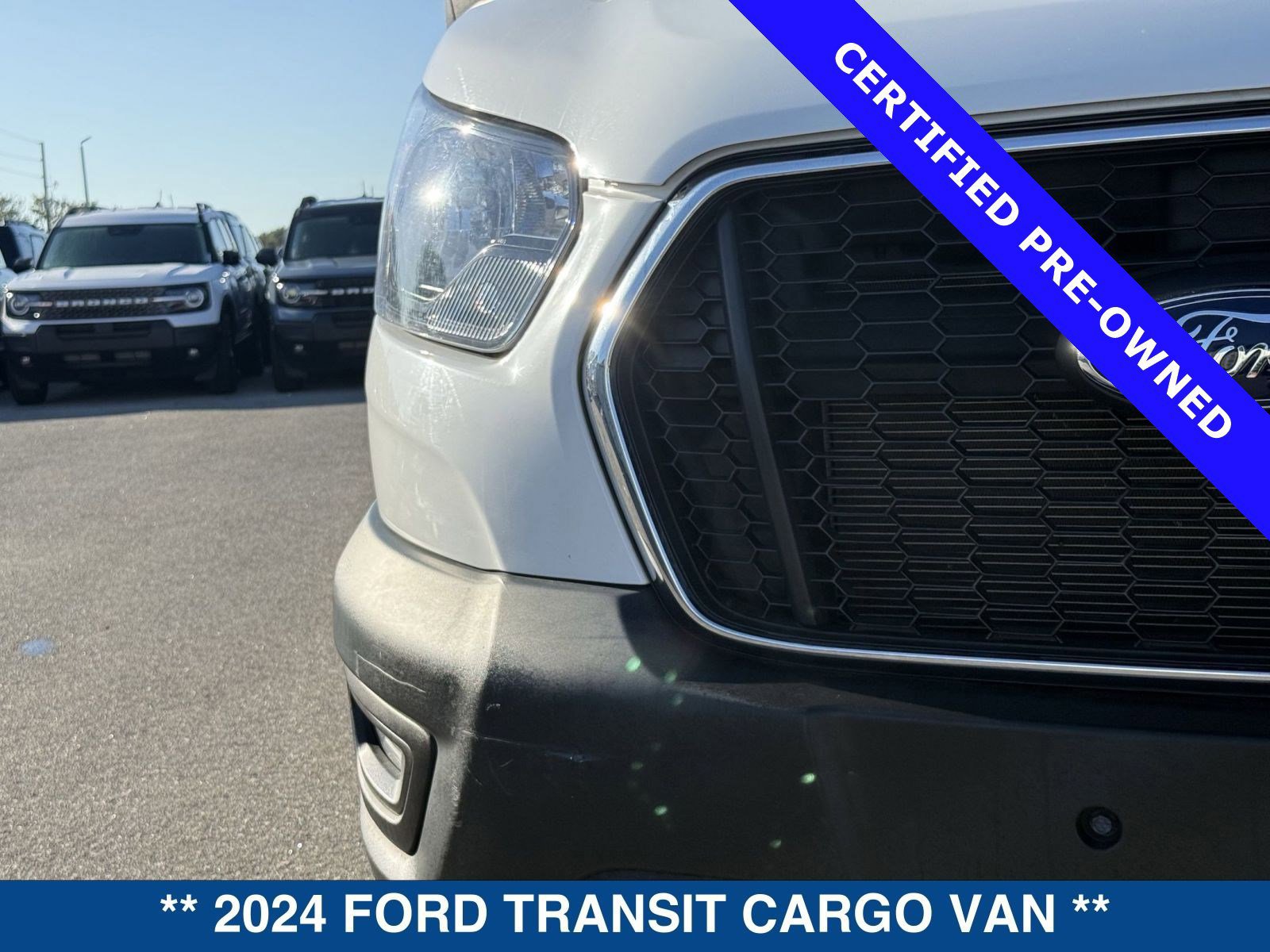 Certified 2024 Ford Transit 250 Low Roof w/ Exterior Upgrade Package image 9