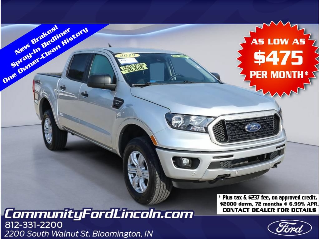 Certified 2019 Ford Ranger XLT