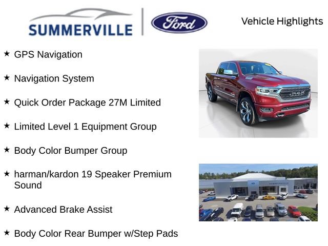 Used 2019 RAM 1500 Limited AWD/4WD image 2
