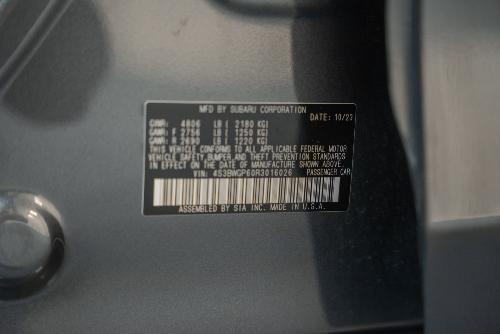 Used 2024 Subaru Legacy Touring XT image 44