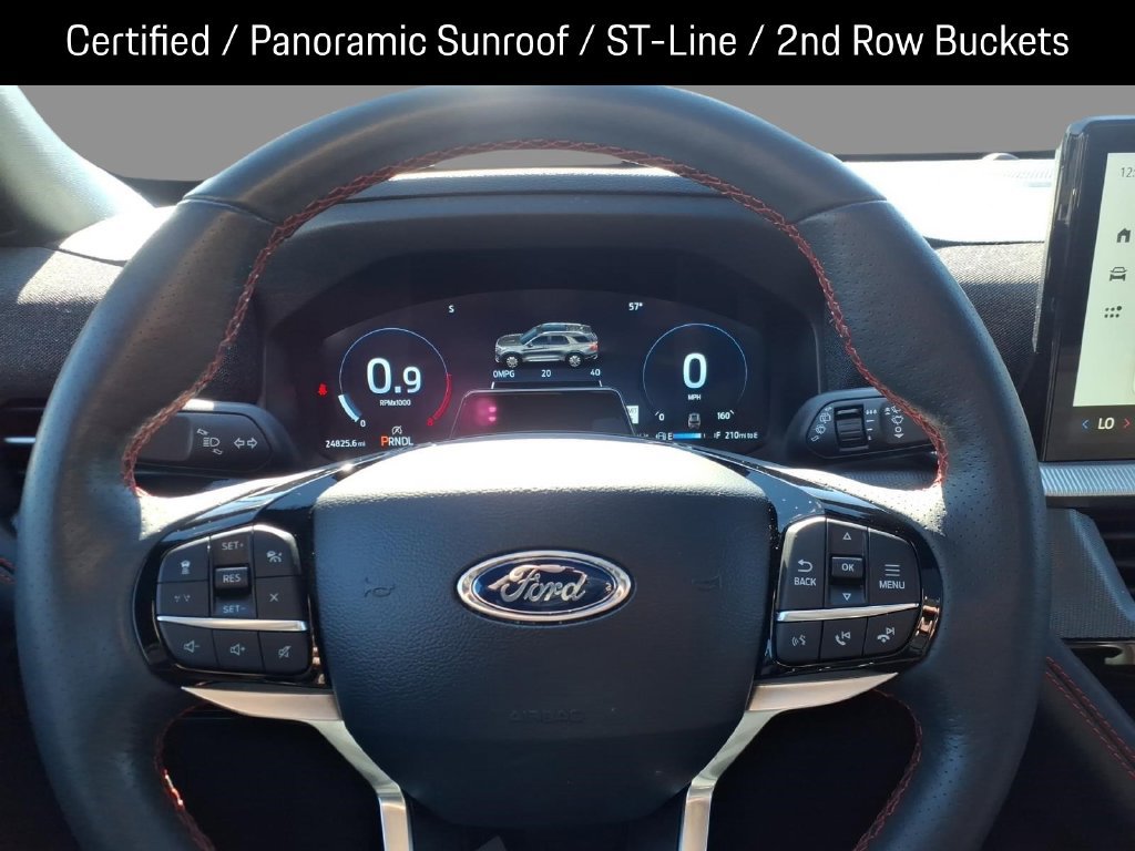 Certified 2025 Ford Explorer ST-Line AWD/4WD image 24