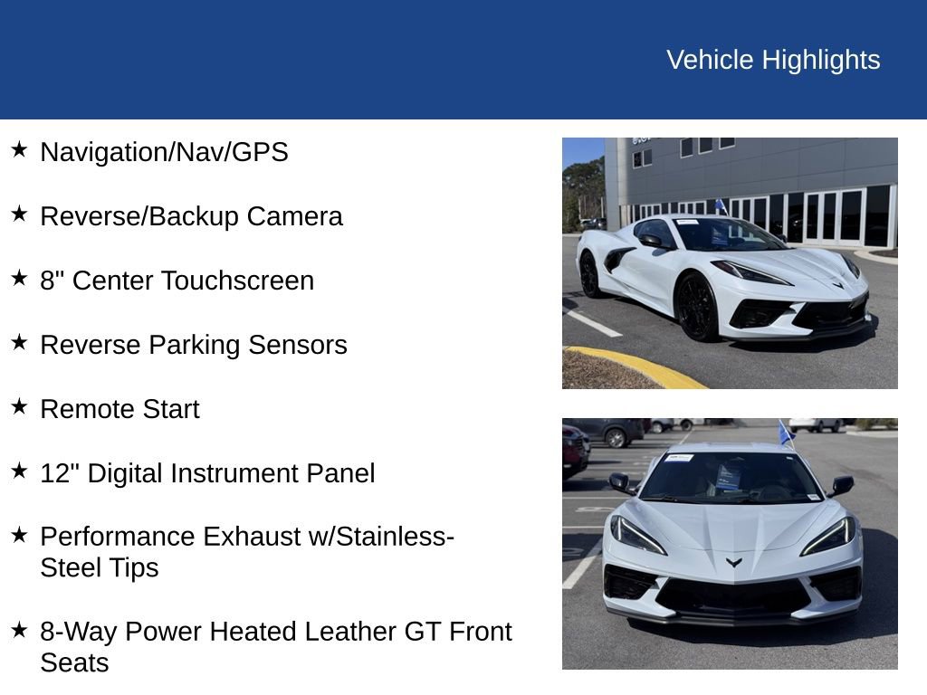 Used 2024 Chevrolet Corvette Stingray Coupe w/ 1LT image 21