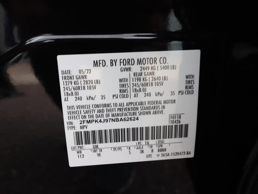 Certified 2022 Ford Edge SEL image 24