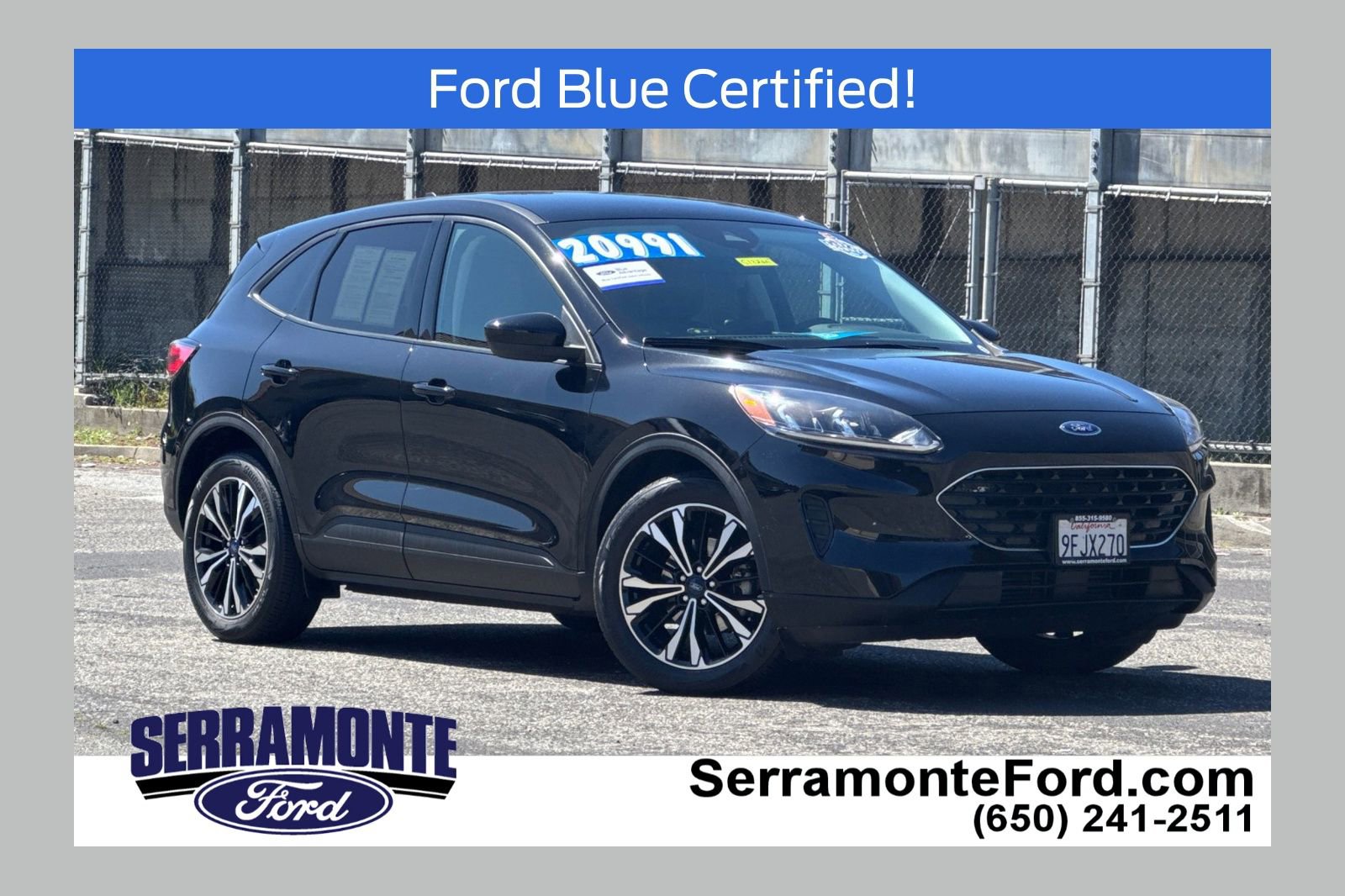 Certified 2022 Ford Escape SE w/ SE Sport Appearance Package