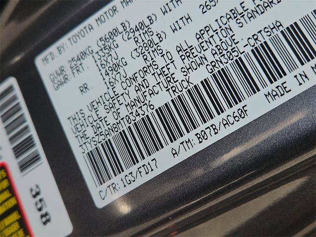 Used 2021 Toyota Tacoma TRD Off-Road w/ Technology Package image 11