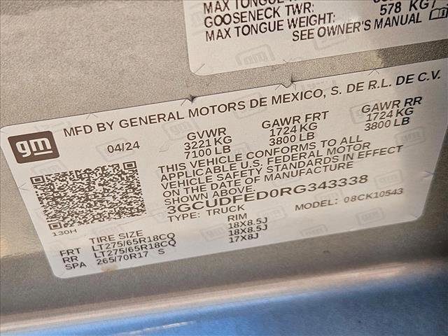 Used 2024 Chevrolet Silverado 1500 LT Trail Boss w/ Convenience Package II image 24