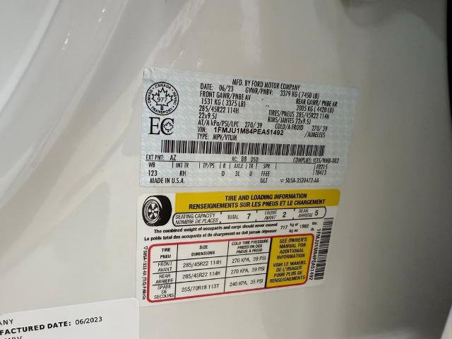 Certified 2023 Ford Expedition Platinum image 24