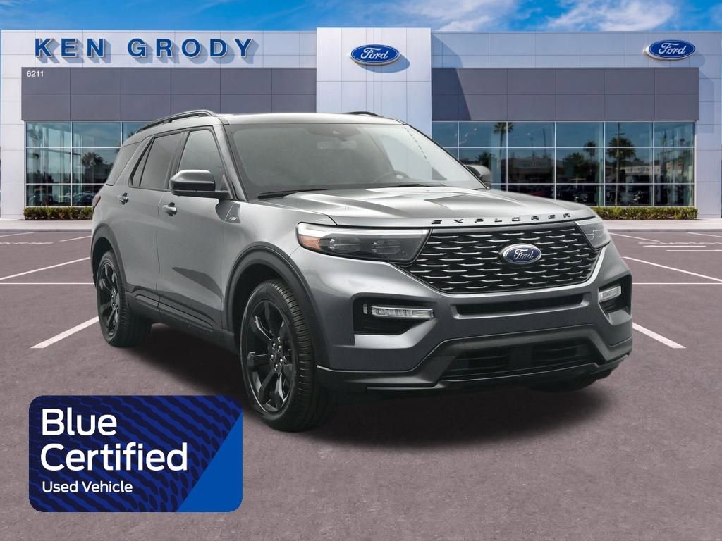 Certified 2023 Ford Explorer ST-Line w/ Class IV Trailer Tow Package RWD image 1
