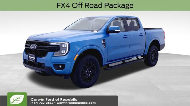 Certified 2025 Ford Ranger Lariat w/ FX4 Off-Road Package AWD/4WD image 3