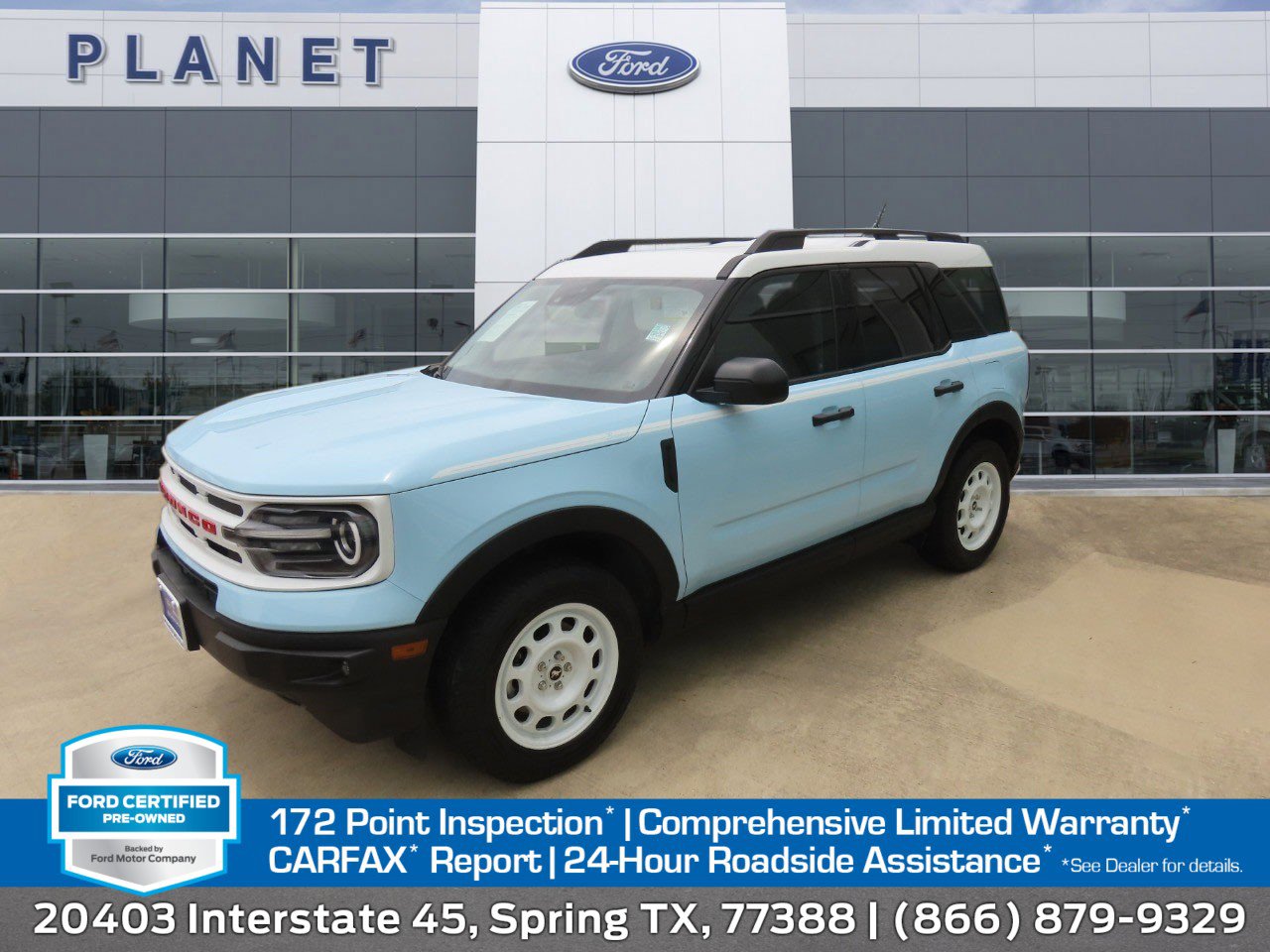 Certified 2024 Ford Bronco Sport Heritage w/ Heritage Convenience Package