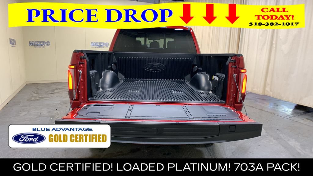 Certified 2024 Ford F150 Platinum w/ Equipment Group 703A Plus AWD/4WD image 21