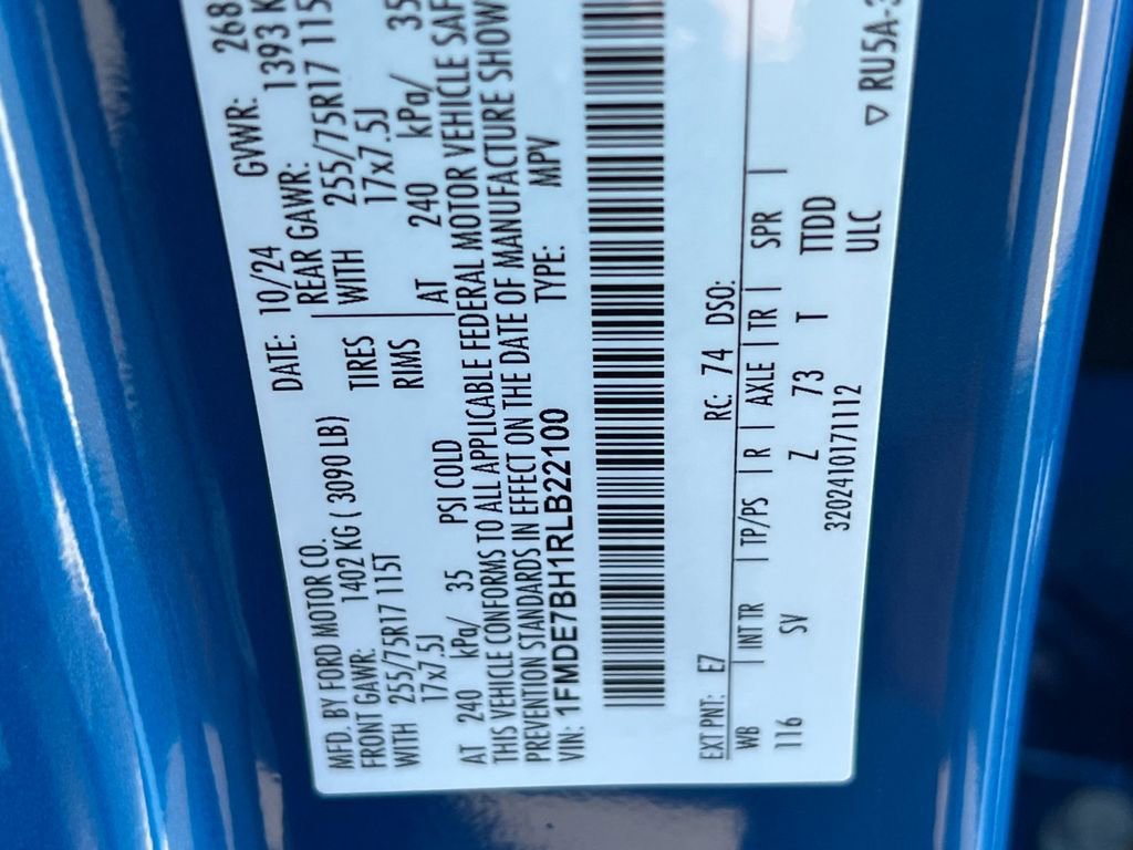 Certified 2024 Ford Bronco Big Bend AWD/4WD image 29