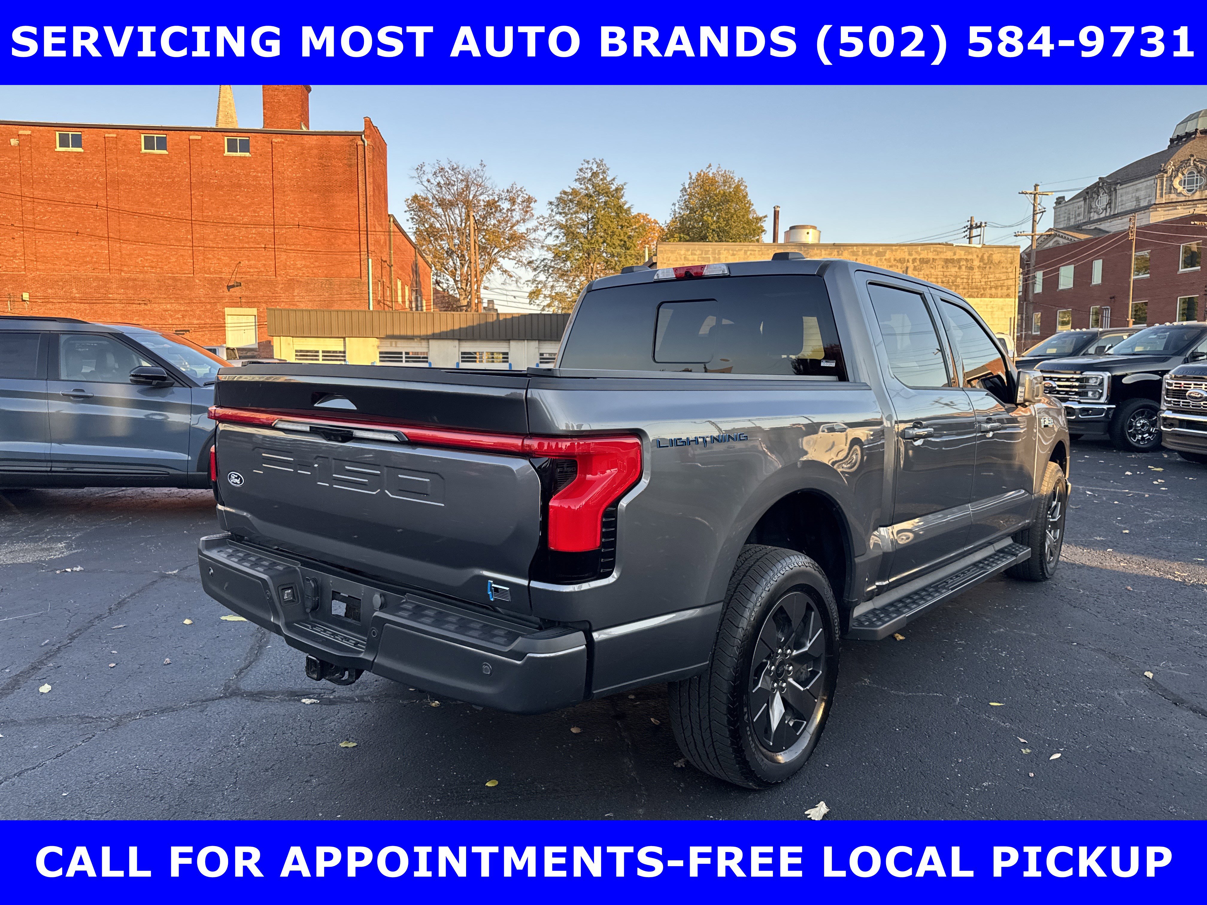 Certified 2024 Ford F150 Lightning Lariat w/ Max Trailer Tow Package image 5