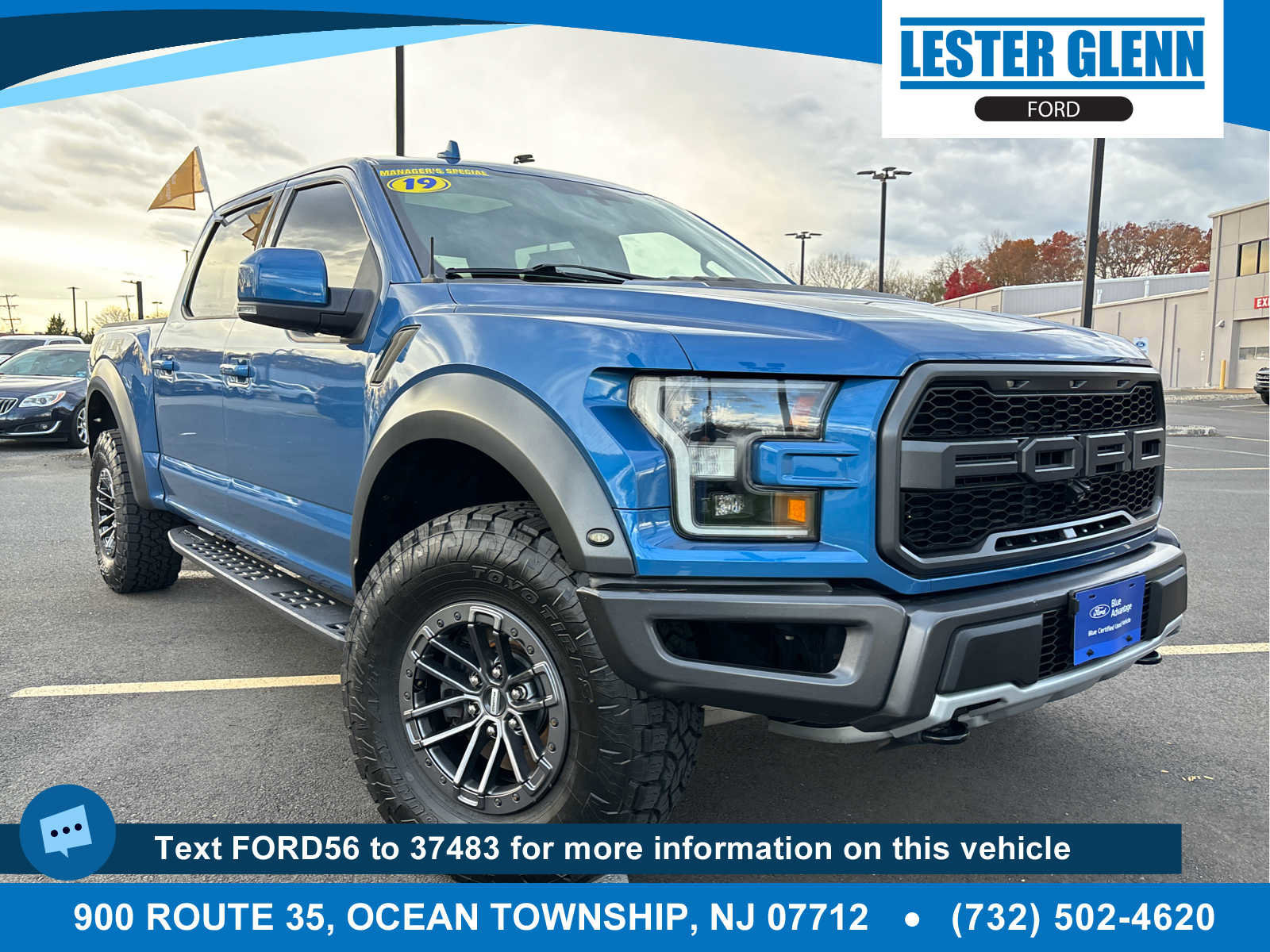 Certified 2019 Ford F150 Raptor w/ Equipment Group 802A Luxury image 6
