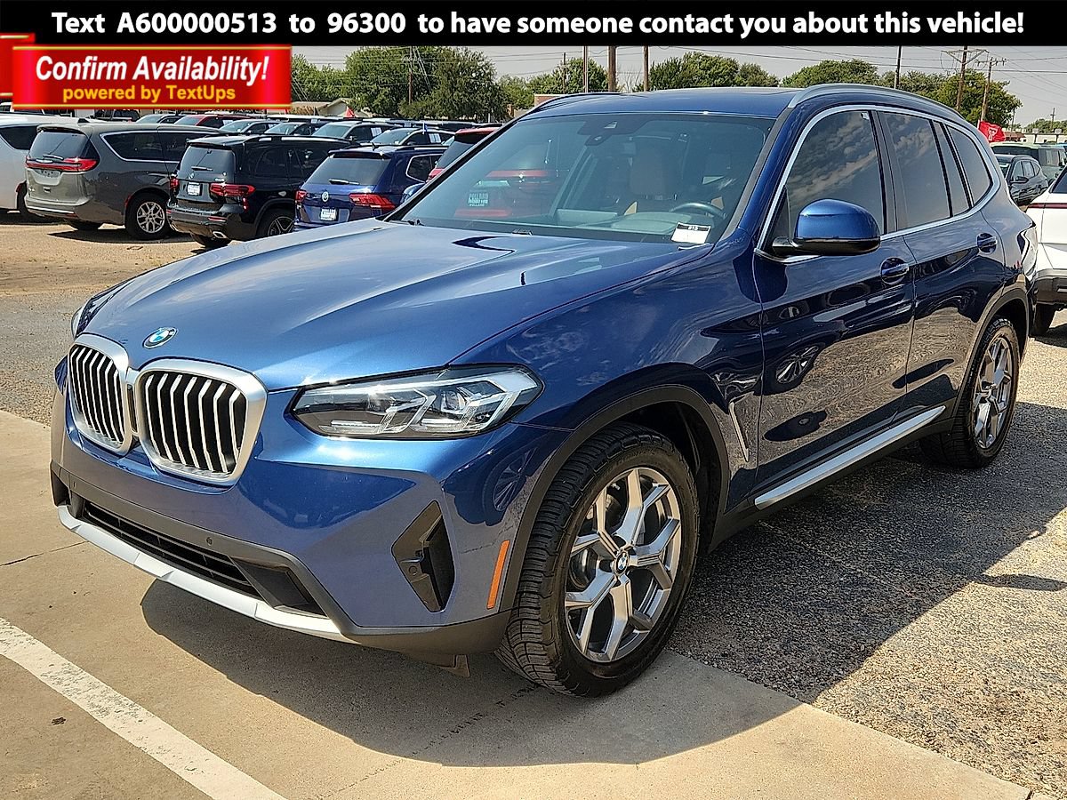 Used 2022 BMW X3 sDrive30i w/ Premium Package