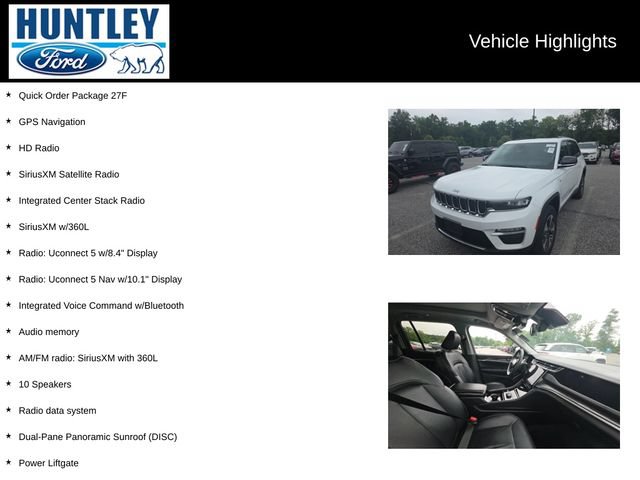 Used 2022 Jeep Grand Cherokee Limited 4xe AWD/4WD image 2