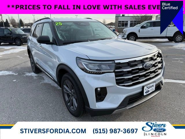 Certified 2025 Ford Explorer Active w/ Active Comfort Package