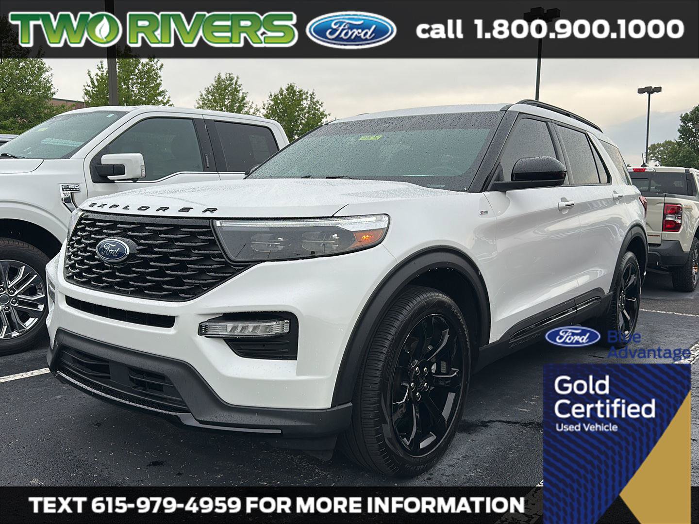 Certified 2023 Ford Explorer ST-Line w/ Class IV Trailer Tow Package
