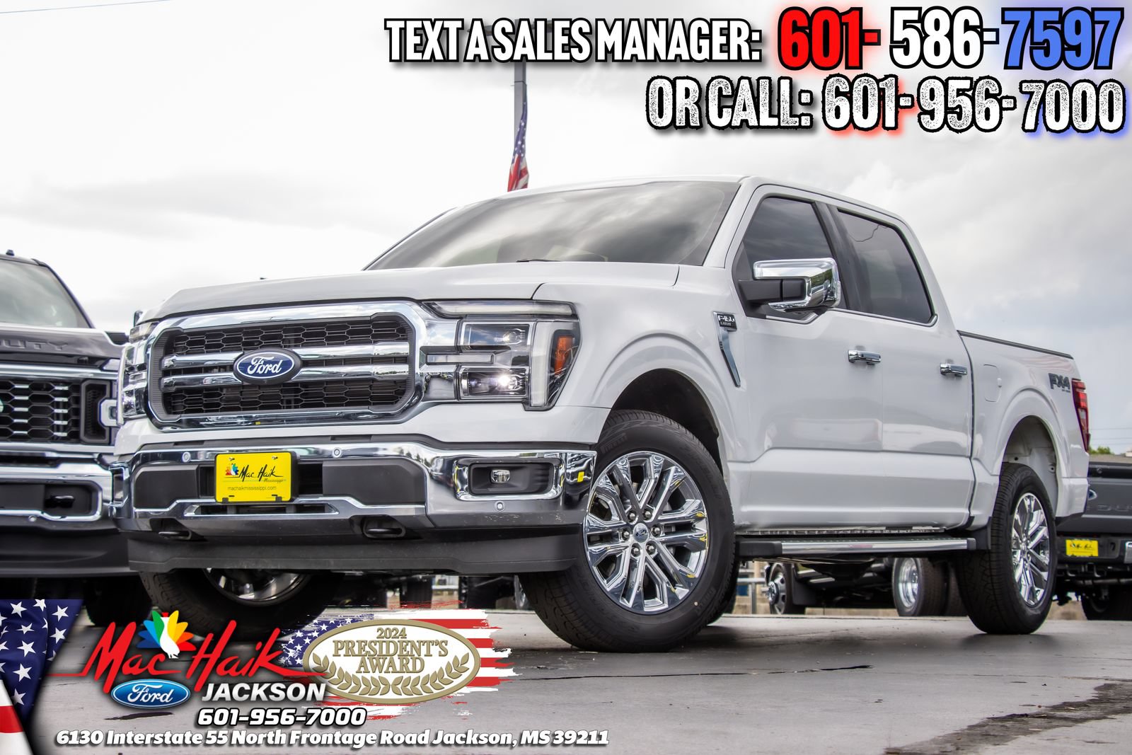 Certified 2025 Ford F150 Lariat w/ Equipment Group 501A Mid