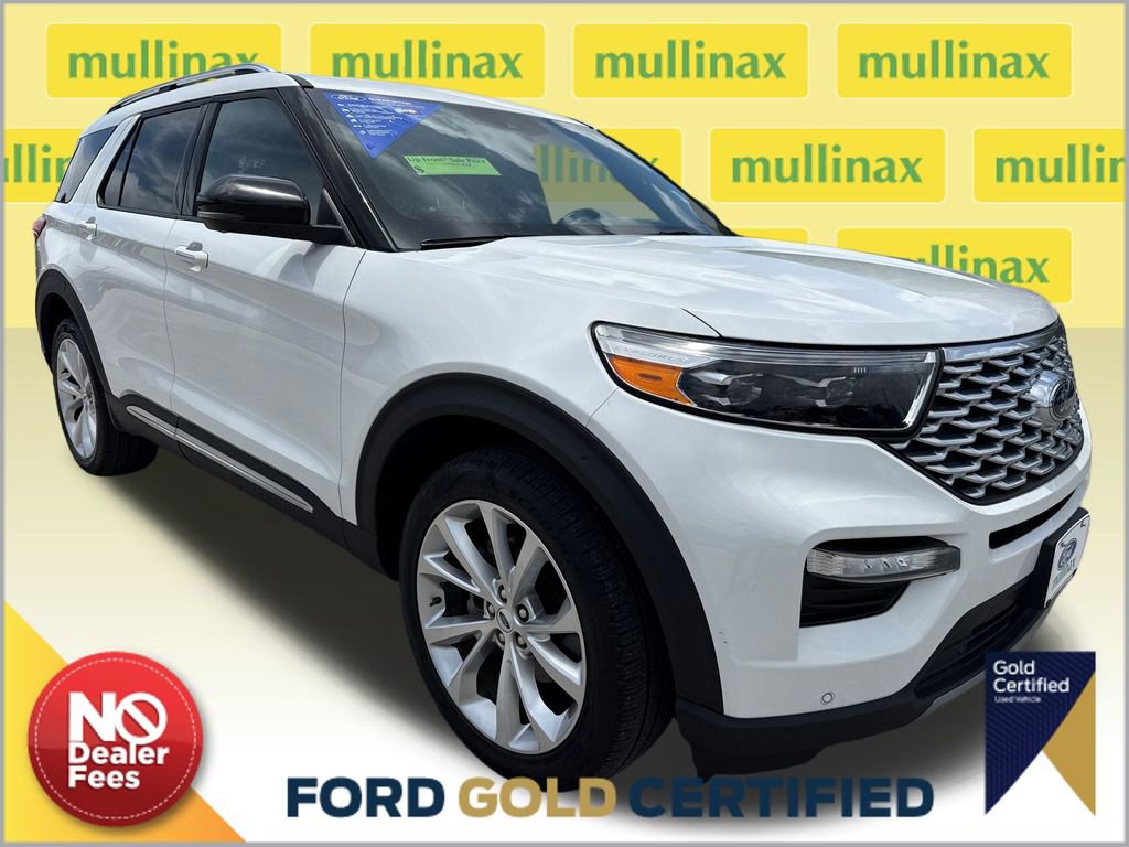 Certified 2022 Ford Explorer Platinum w/ Equipment Group 601A