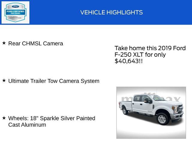 Certified 2019 Ford F250 XLT w/ XLT Value Package image 19