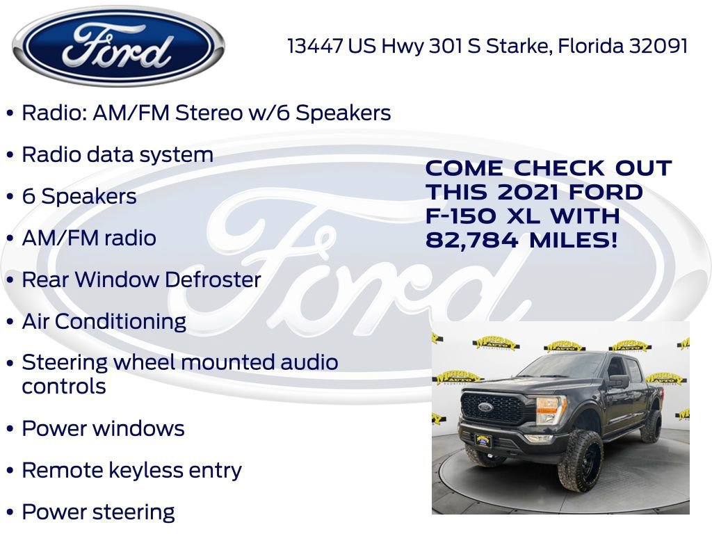 Certified 2021 Ford F150 XL w/ STX Appearance Package image 32