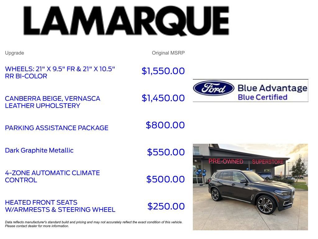 Used 2022 BMW X5 sDrive40i w/ Parking Assistance Package image 10