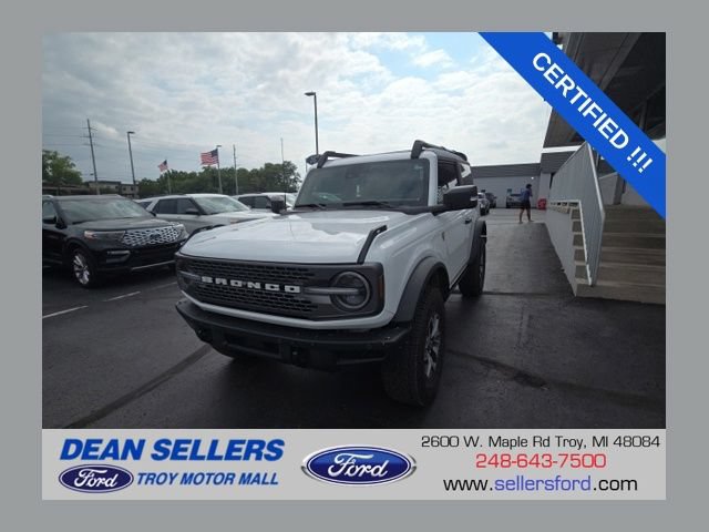 Certified 2023 Ford Bronco Badlands