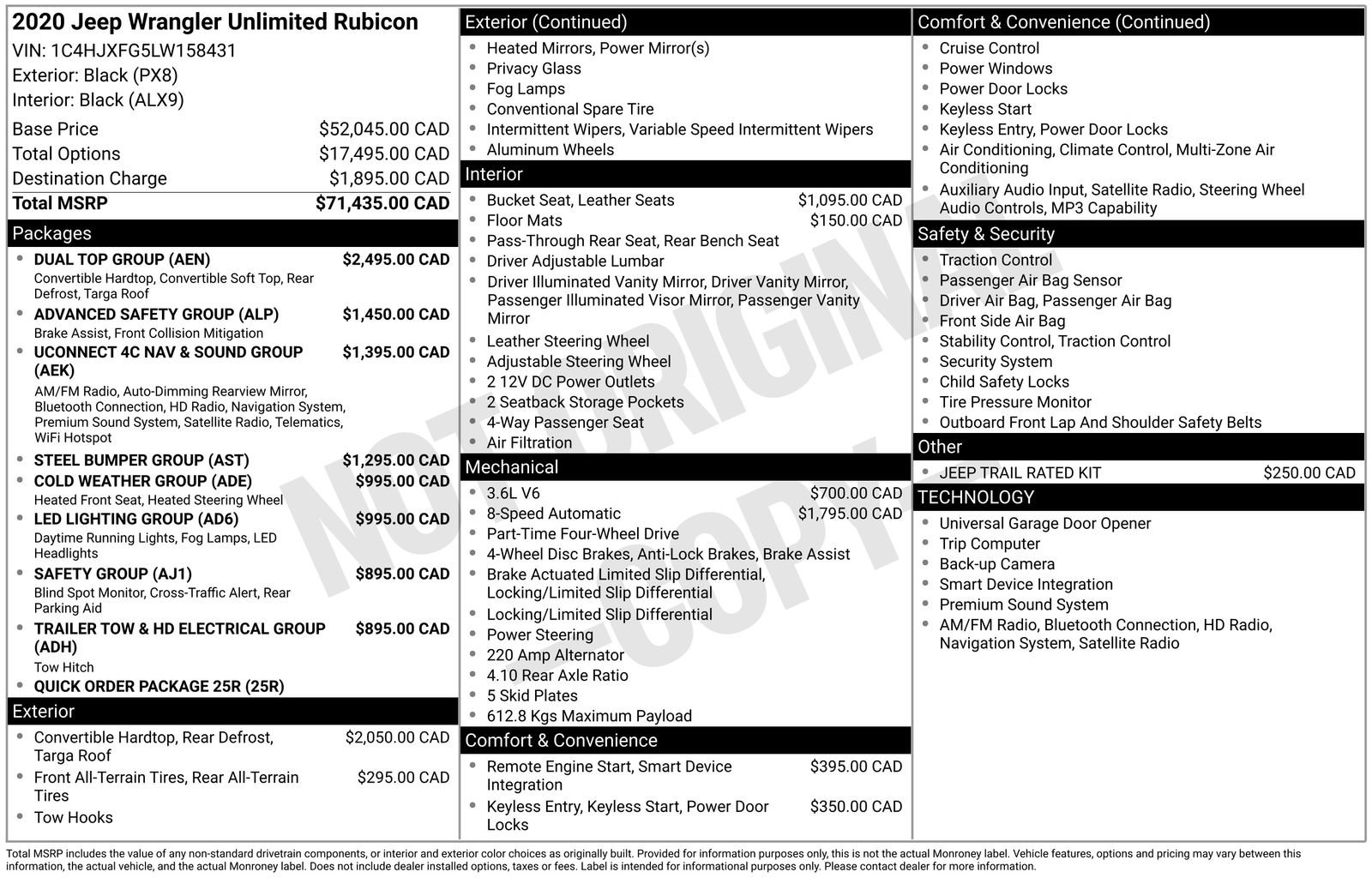 Used 2020 Jeep Wrangler Unlimited Rubicon w/ Dual Top Group image 4