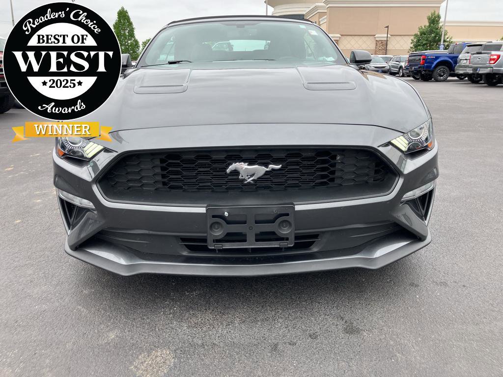Certified 2018 Ford Mustang Convertible w/ Ecoboost Performance Package RWD image 1