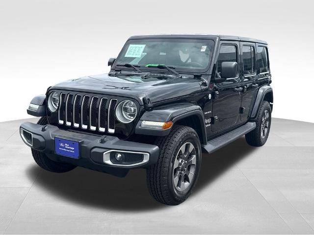 Used 2018 Jeep Wrangler Unlimited Sahara w/ Uconnect 4C Nav & Sound Group AWD/4WD image 2