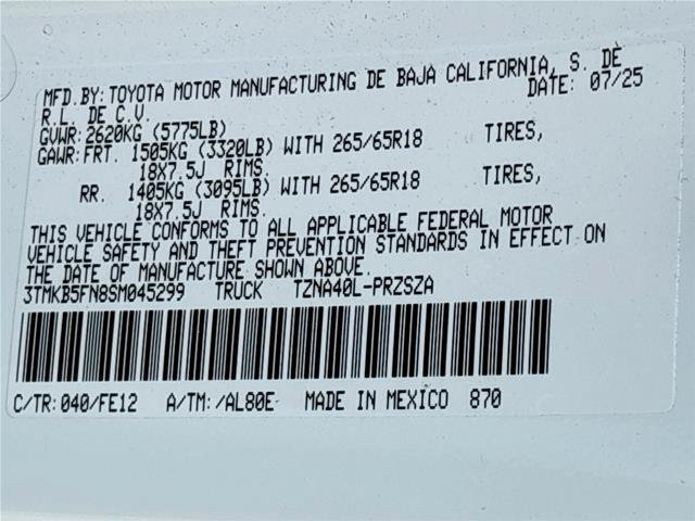 Used 2025 Toyota Tacoma TRD Sport RWD image 31
