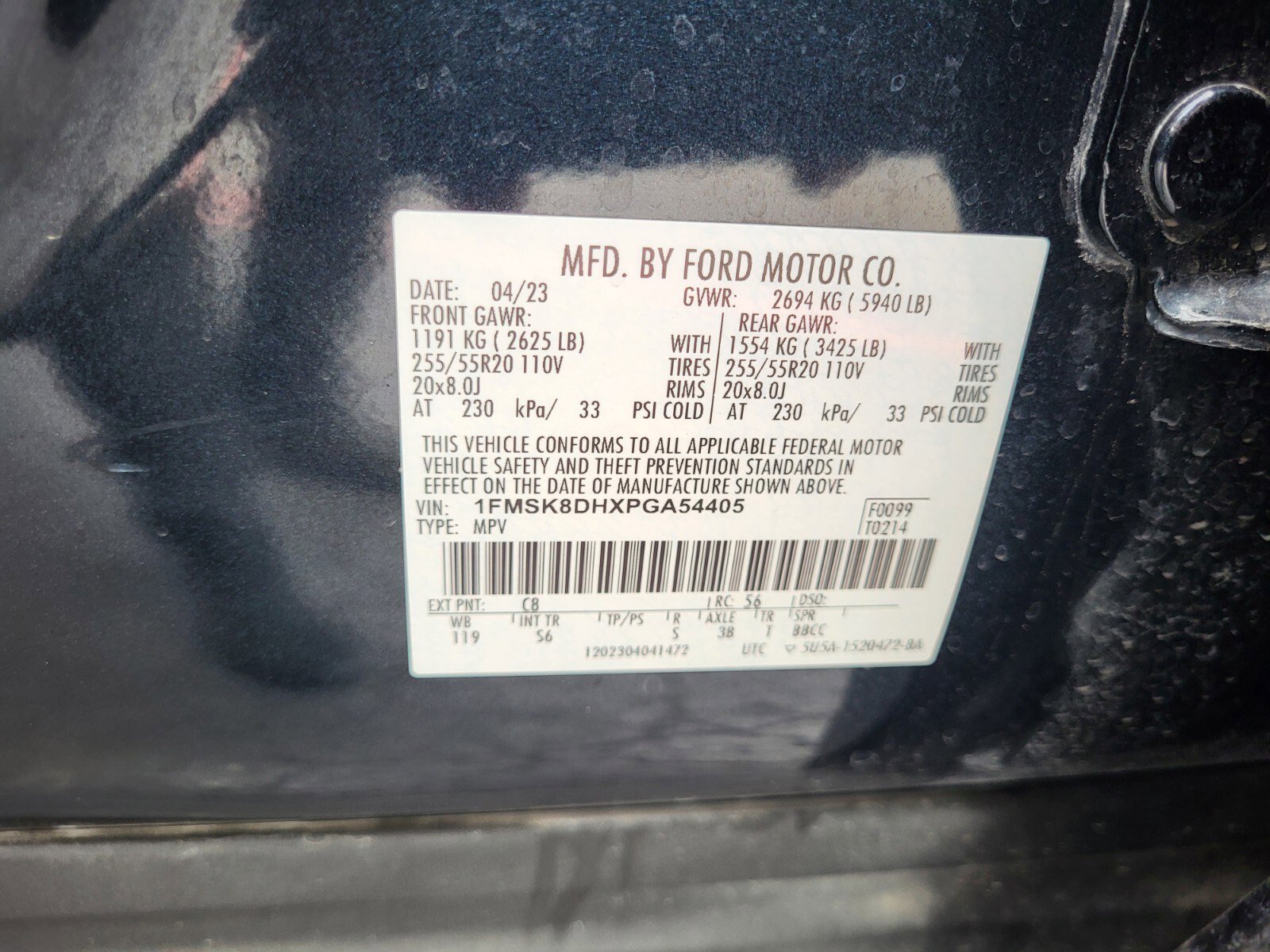 Certified 2023 Ford Explorer XLT w/ Equipment Group 202A AWD/4WD image 38