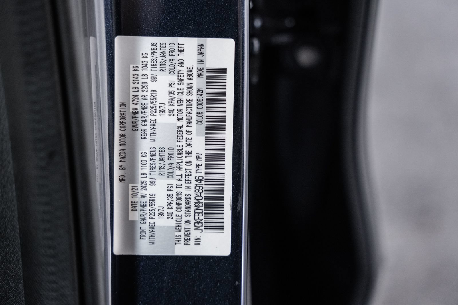 Used 2021 MAZDA CX-5 Grand Touring AWD/4WD image 47